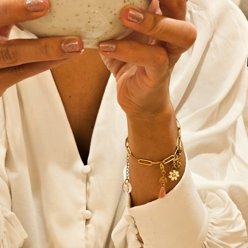 Exemple bracelet personnalisé à breloques