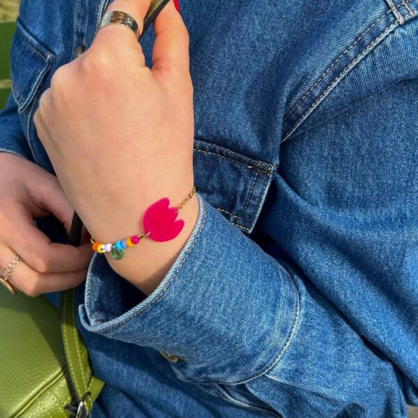 Le bracelet Tulipe – le printemps au poignet !