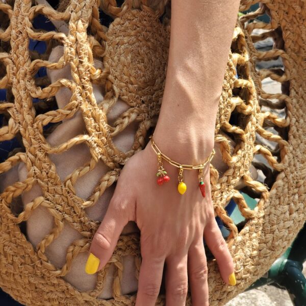 bracelet à personnaliser avec une collection de charm's