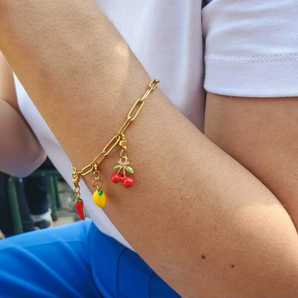 bracelet à personnaliser avec une collection de charm's