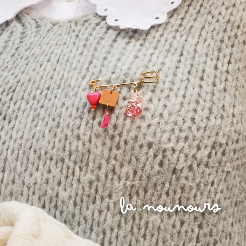 Les broches Mimi - les broches pampilles fantaisie â Image 5