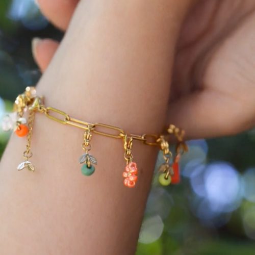 bracelet personnalisé à breloques